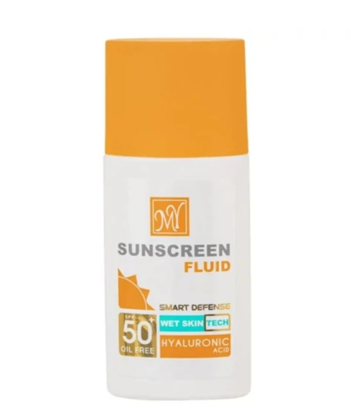 فلوئید ضدآفتاب بی رنگ مای SPF50 مدل smart defense