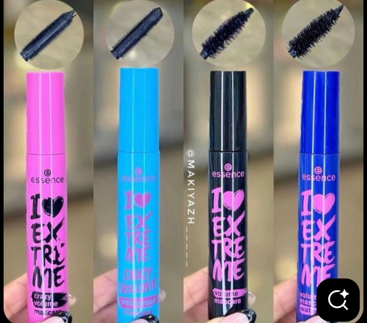 ریمل اسنس رنگ آبی کم رنگ (wolum mascara waterproof) با حجم ۱۰ میلی لیتر