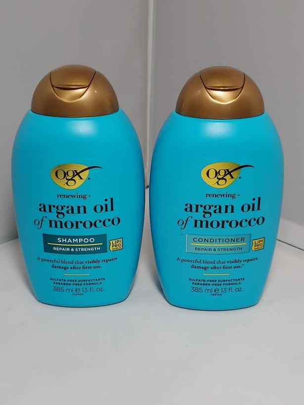 شامپوی آبی روشن (OGX argan oil of Morocco)
