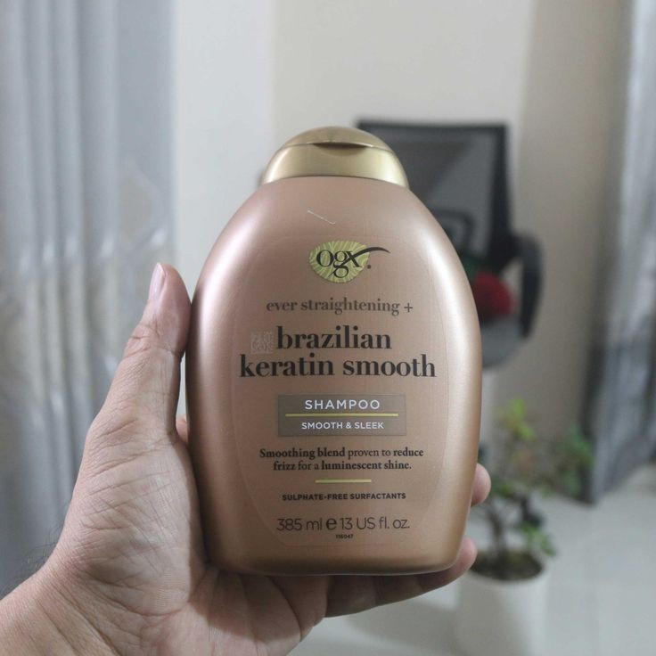 شامپو او جی ایکس مدل Brazilian Keratin Smooth