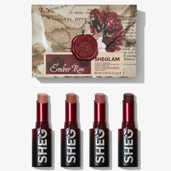 رژ لب شیگلم (SHEGLAM) مدل Ember Rose|پیگمنت بالا و بافت سبک تک و بسته ای