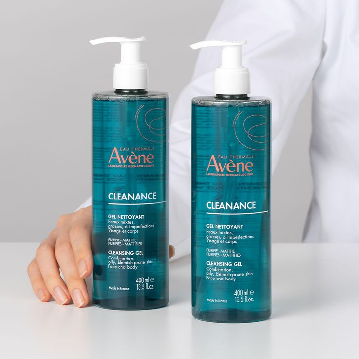 ژل شستشوی صورت اون (Avène) مدل Cleanance Intense | حجم ۴۰۰ میلیلیتر