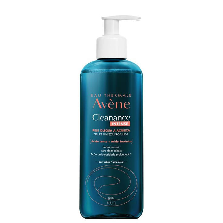 ژل شستشوی صورت اون (Avène) مدل Cleanance Intense | حجم ۴۰۰ میلیلیتر