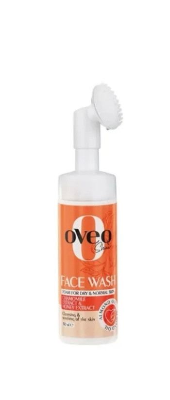 فیسواش براشدار اوکشاین (OVeQ shine) عصاره روغن بادام | حجم ۱۵۰ میل