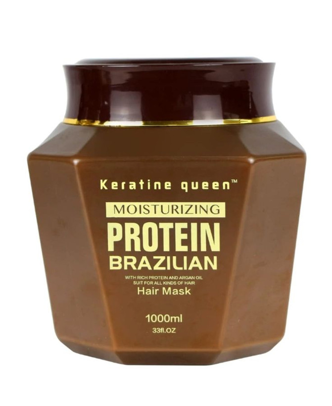 ماسک مو پروتئینه و آبرسان کراتین کویین مدل Brazilian Protein