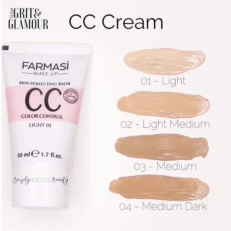 کرم سی سی فارماسی Farmasi CC Cream 9 in 1 حجم ۵۰ میل SPF25