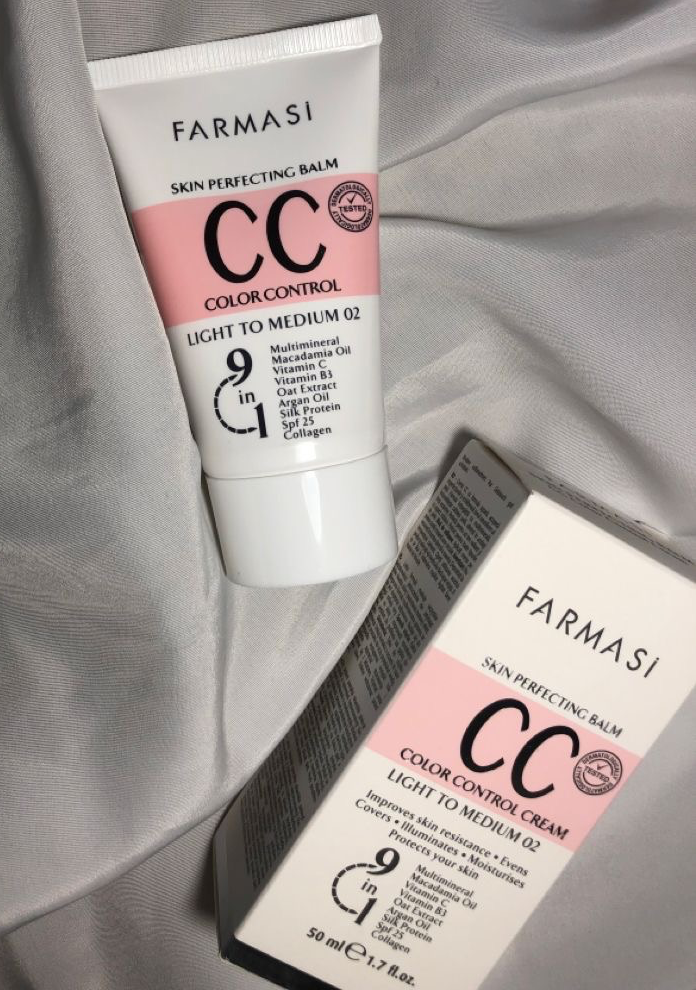 کرم سی سی فارماسی Farmasi CC Cream 9 in 1 حجم ۵۰ میل SPF25